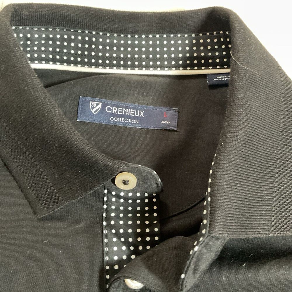 Men's Black Cremiux‎ Work Shirt Large
